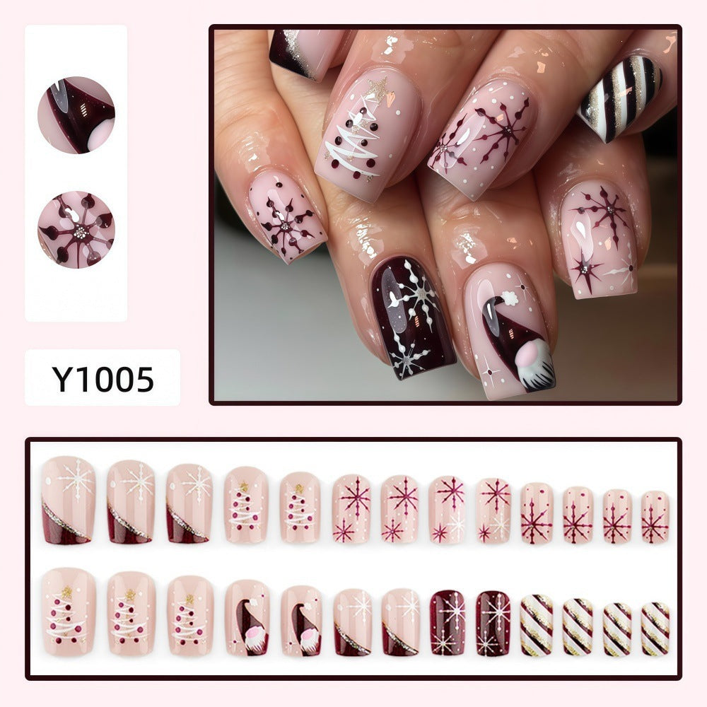 Creative Christmas Nail Design Set