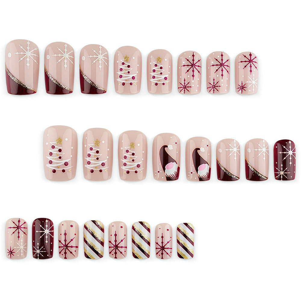 Creative Christmas Nail Design Set