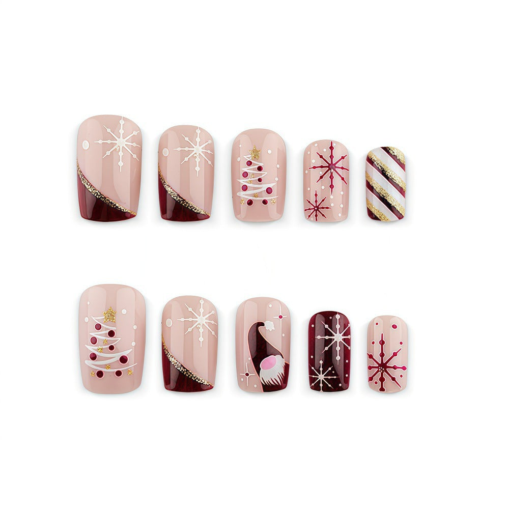 Creative Christmas Nail Design Set