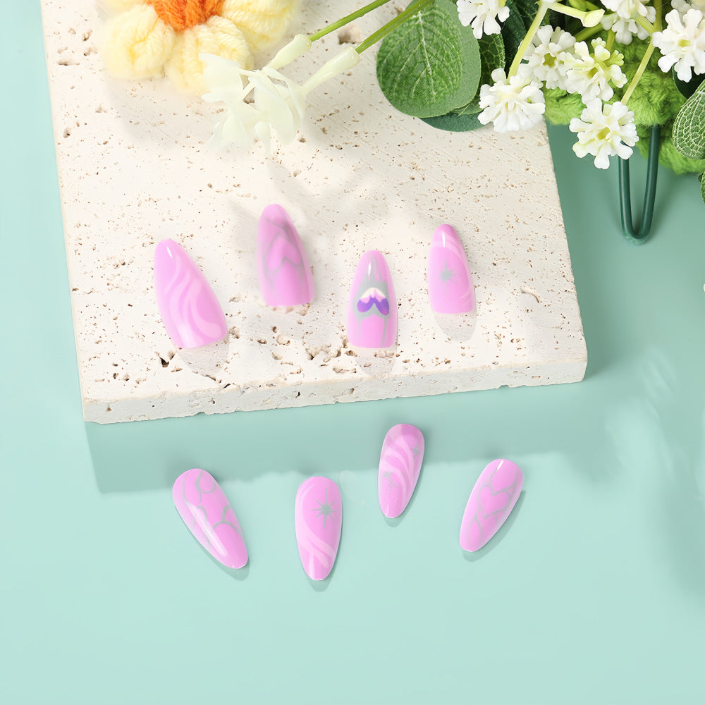 Creative Flow Design Press-On Nails
