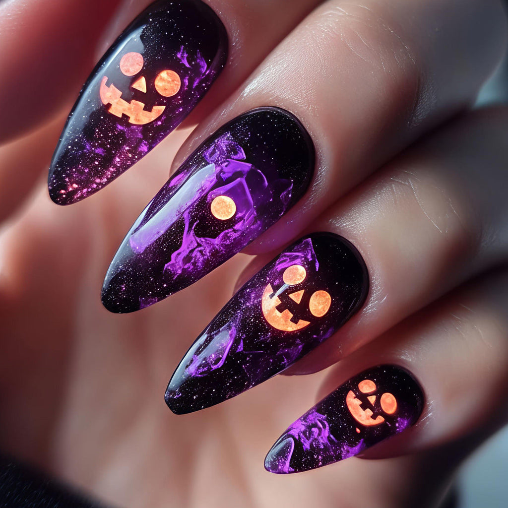 Creative Halloween Nail Art Set