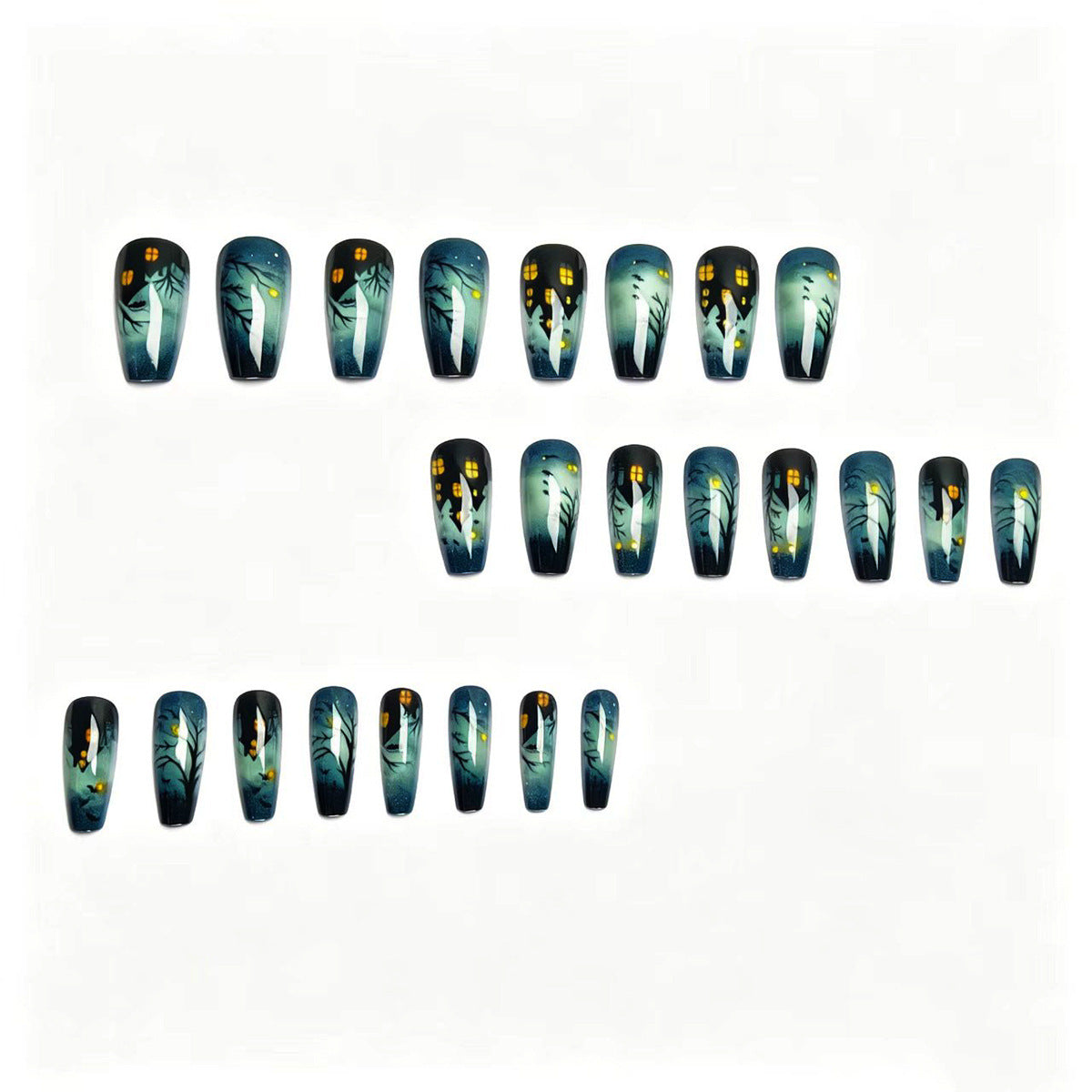 Creative Halloween Nail Art Set