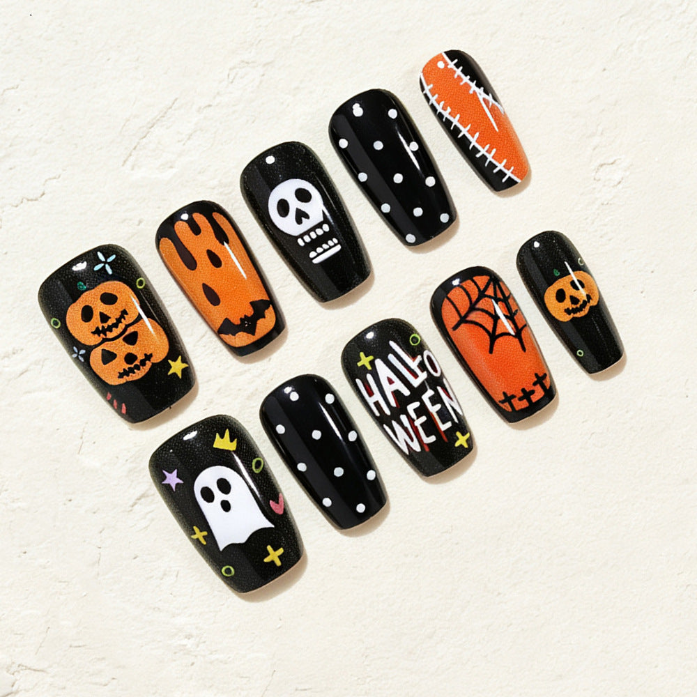 Creative Halloween Nail Design Set