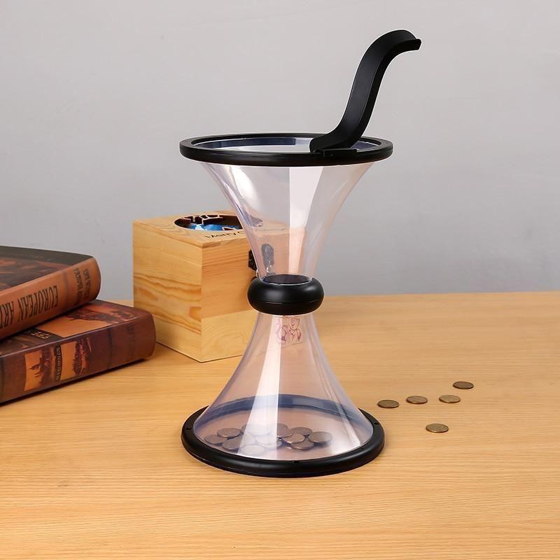 Creative Spinning Coin Bank – Fun Money-Saving Gift for Kids