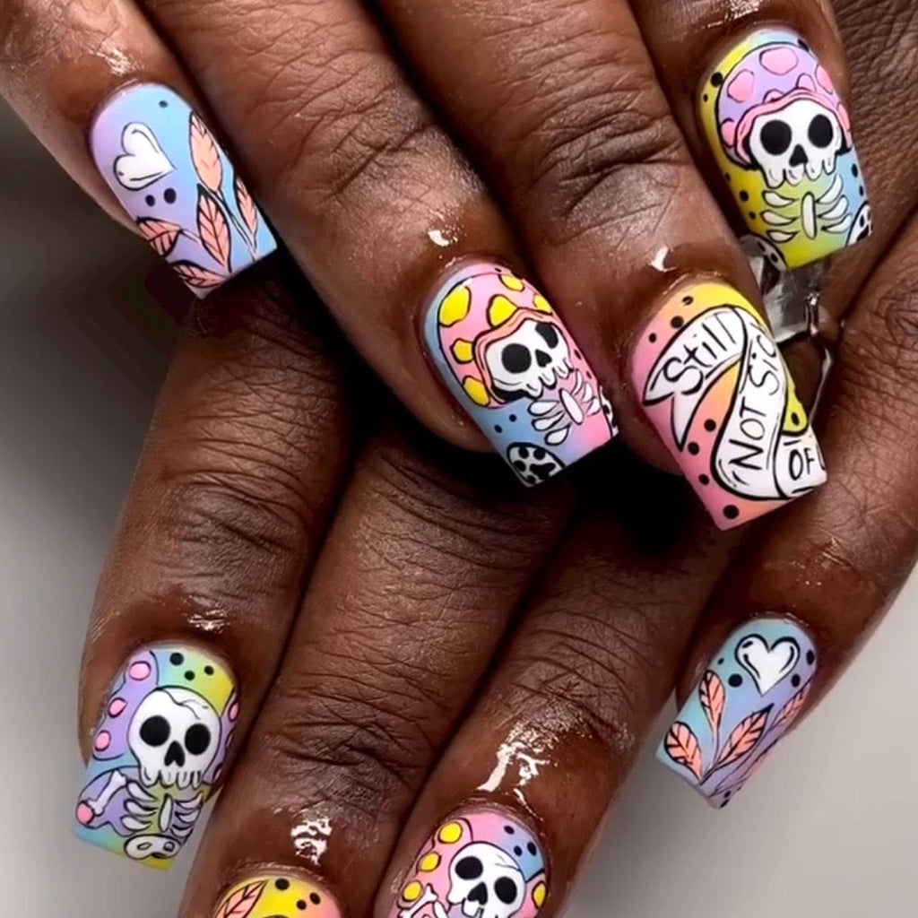 Creatively Designed Nail Art Set