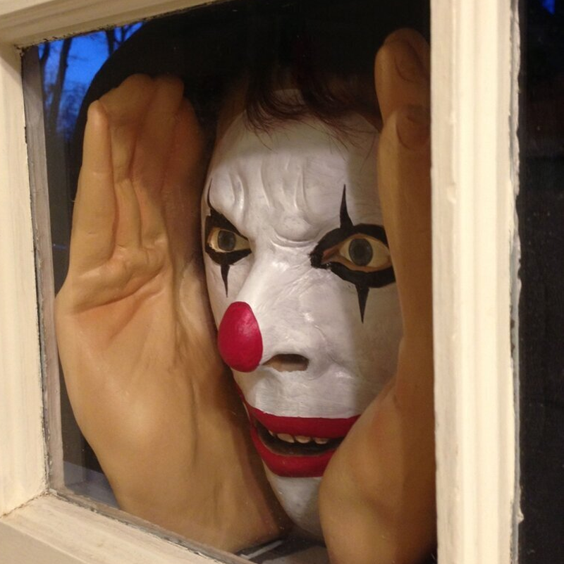 Creepy Peeker Halloween Window Decoration