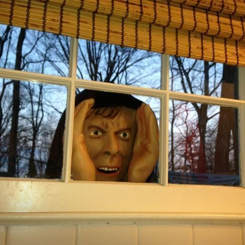 Creepy Peeker Halloween Window Decoration