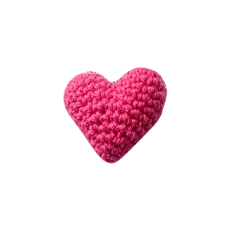 Crocheted Heart Pocket Hug – Handmade Small Gift