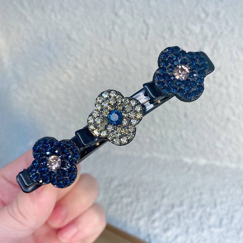Crystal Flower Hair Clip