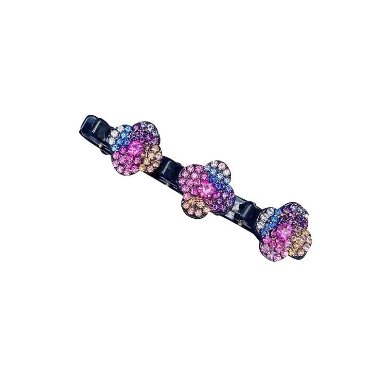 Crystal Flower Hair Clip