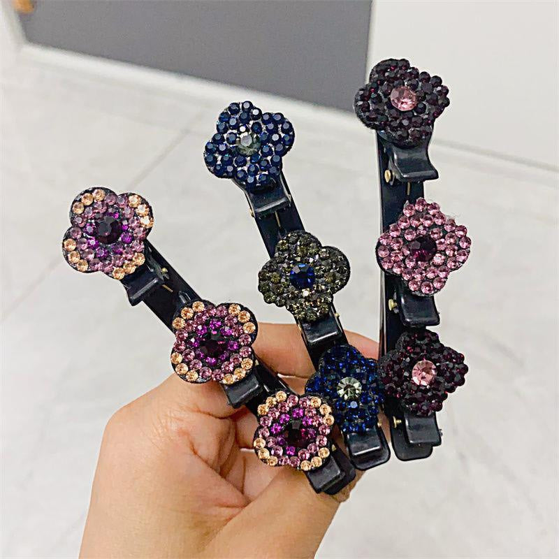 Crystal Flower Hair Clip