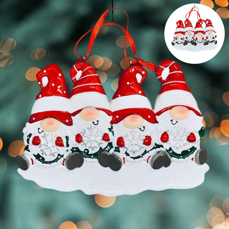 Custom Family Christmas Tree Ornament with Names – Dwarfs Family Design