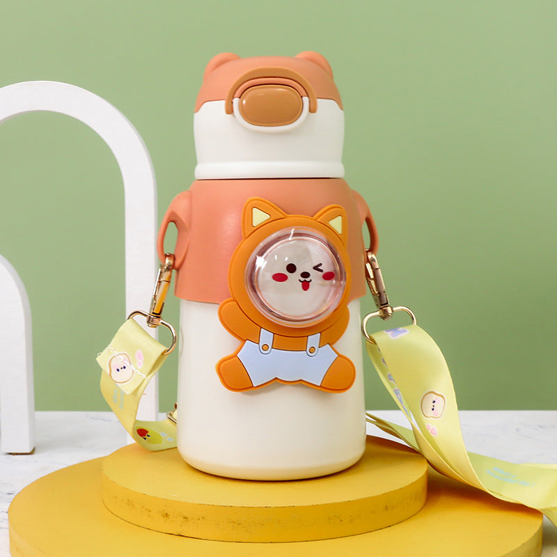 Cute Animal Water Bottle with Creative Design