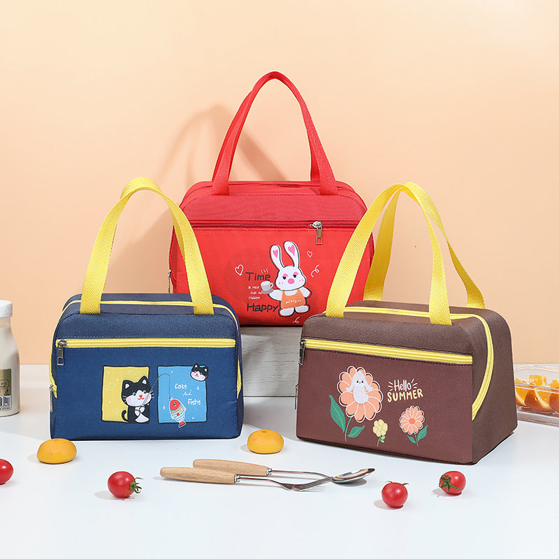 Cute Cartoon Insulated Lunch Bag