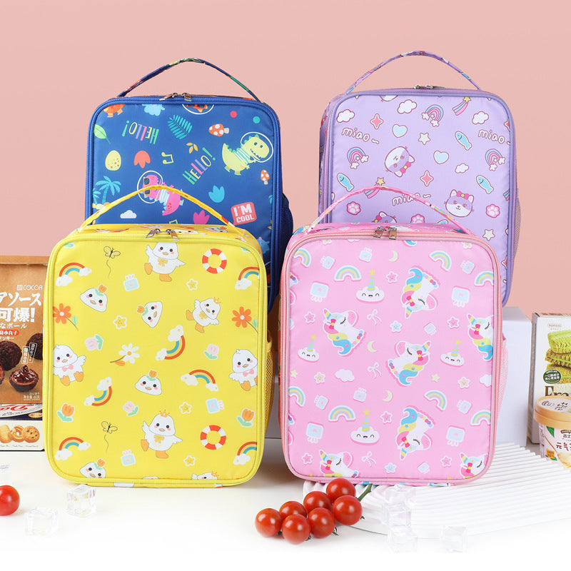 Cute Cartoon Insulated Lunch Box