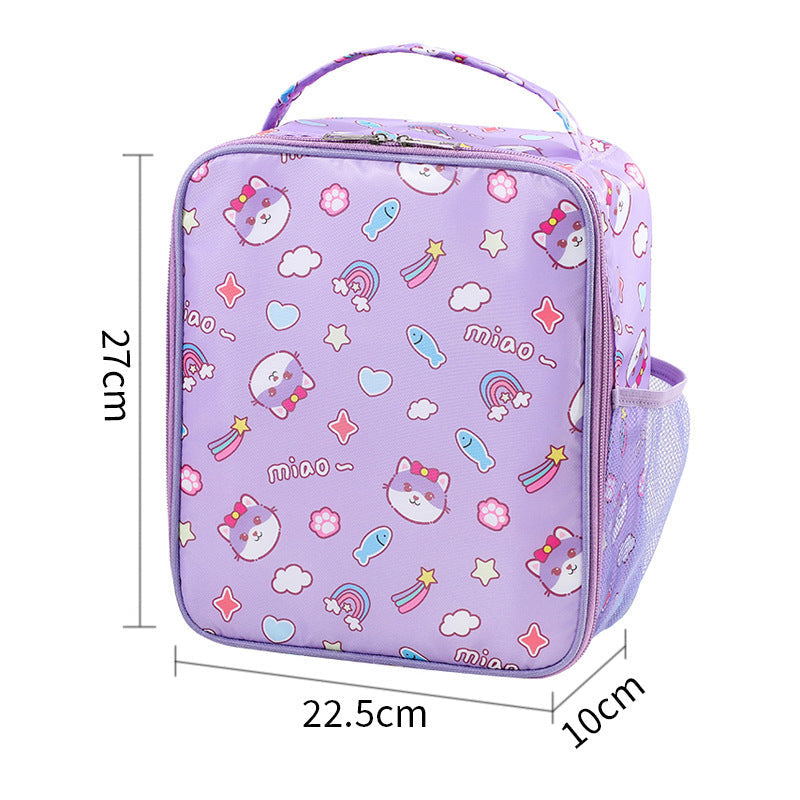 Cute Cartoon Insulated Lunch Box