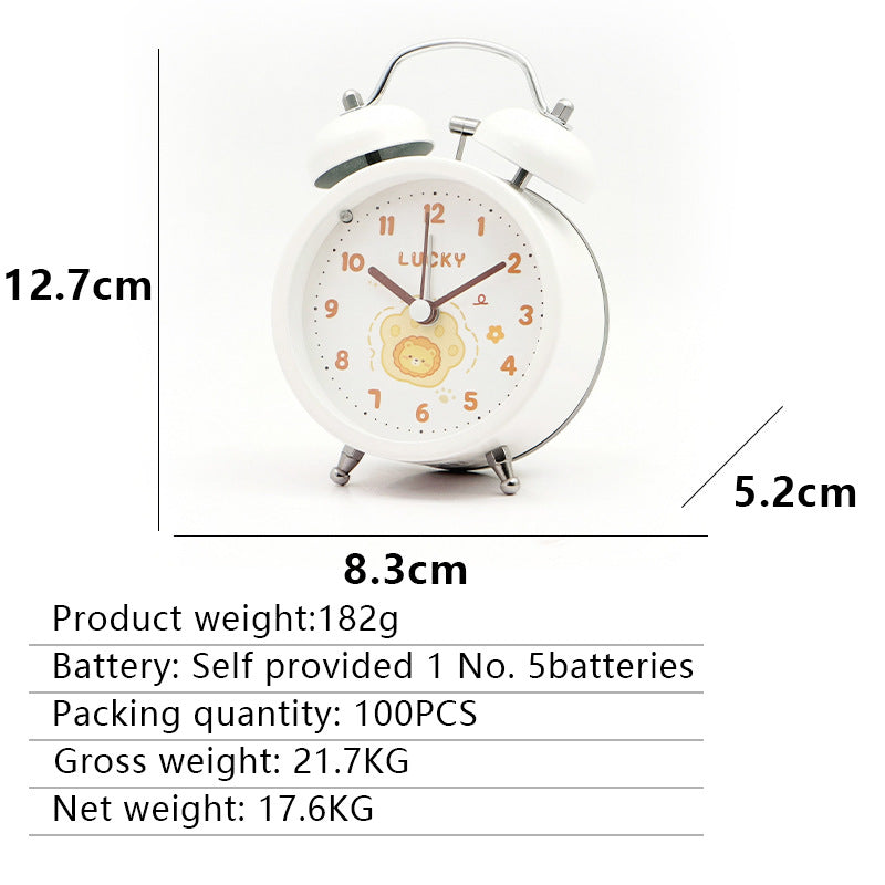 Cute Lion Alarm Clock for Kids