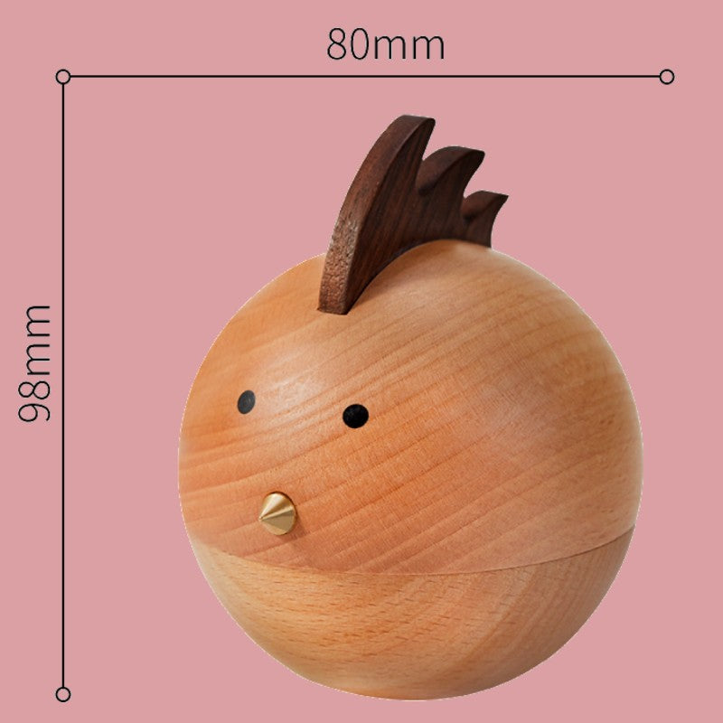 Cute Wooden Jewelry Box for Necklaces, Earrings, Rings & Cufflinks