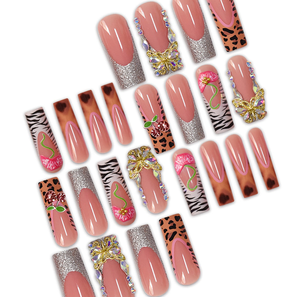 Decorative 3D Nail Extension Set