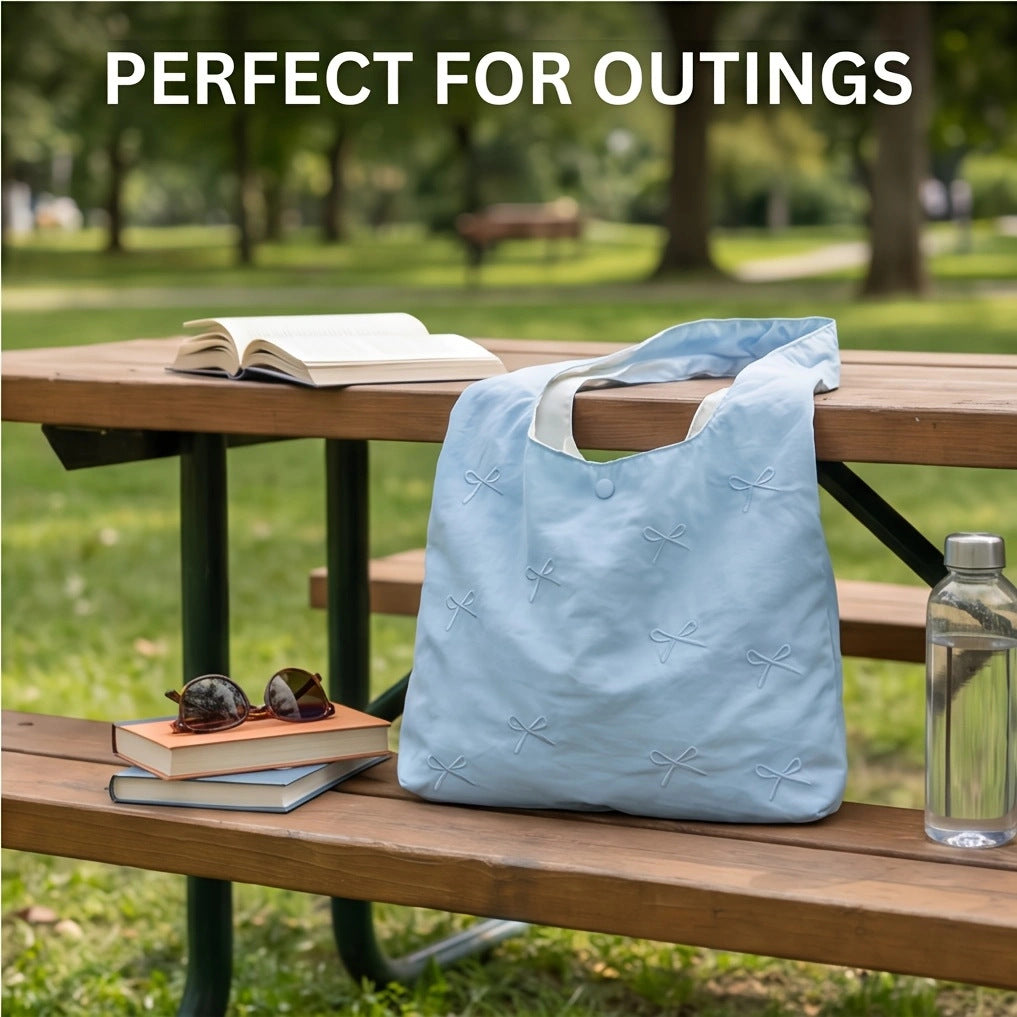 Decorative Bow Tote Bag