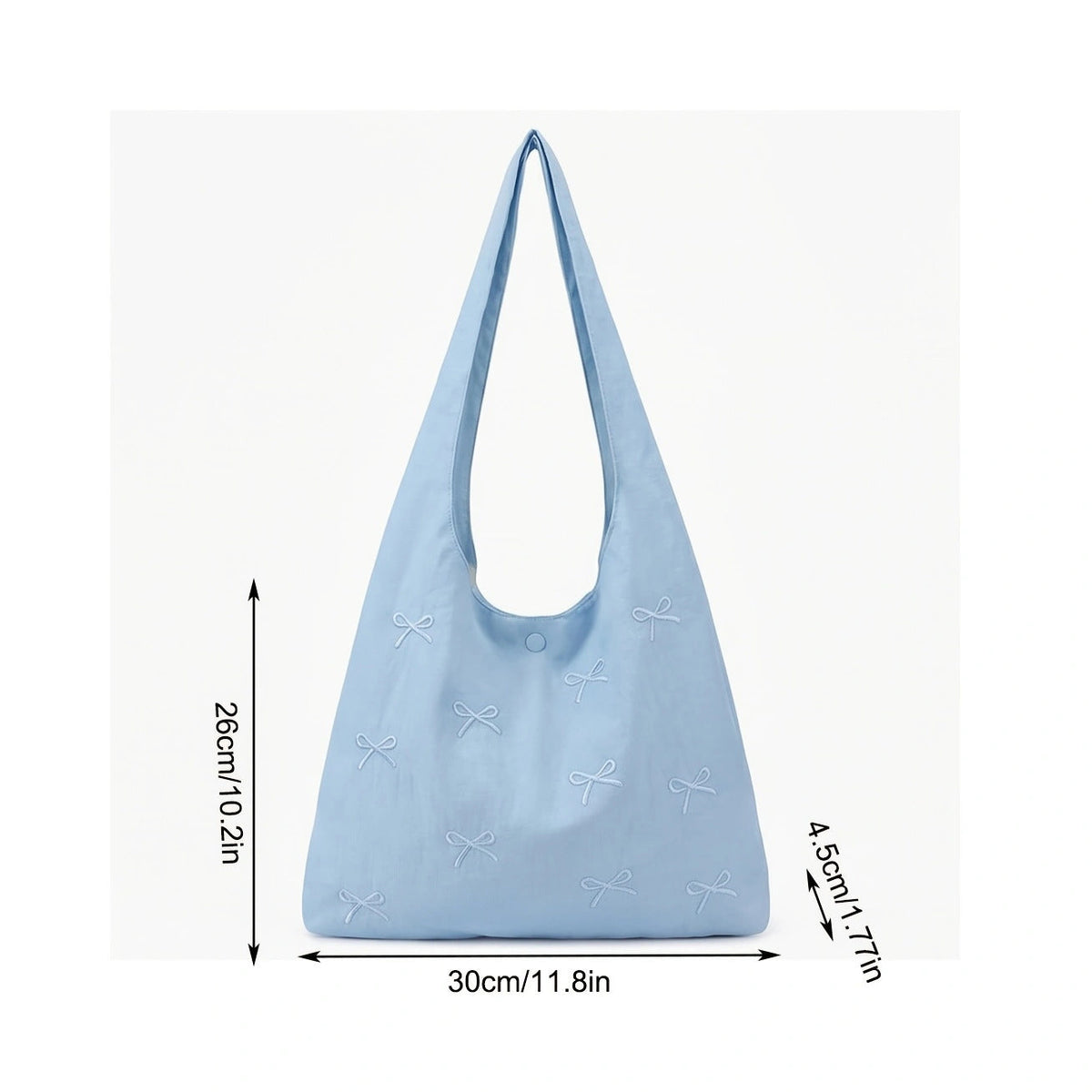 Decorative Bow Tote Bag