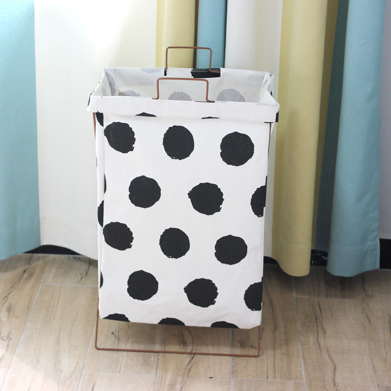 Decorative Laundry Basket with Inspiring Quotes