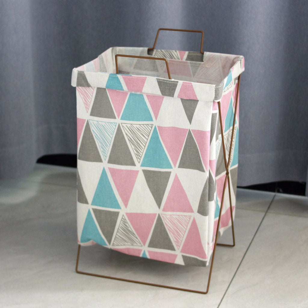 Decorative Laundry Basket with Inspiring Quotes
