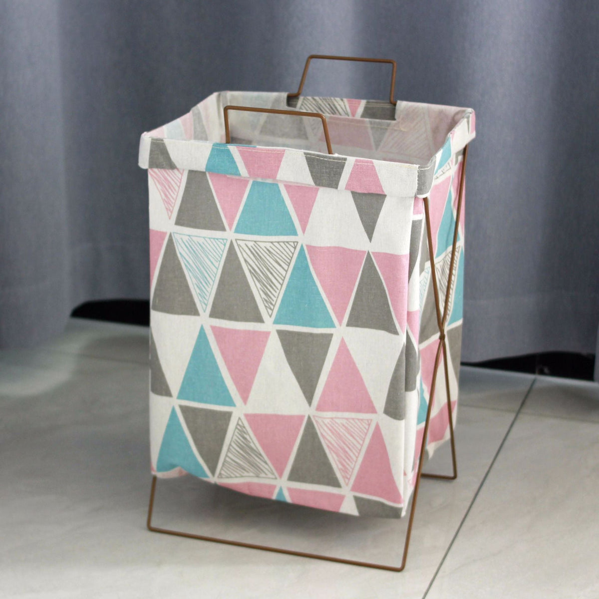 Decorative Laundry Basket with Inspiring Quotes