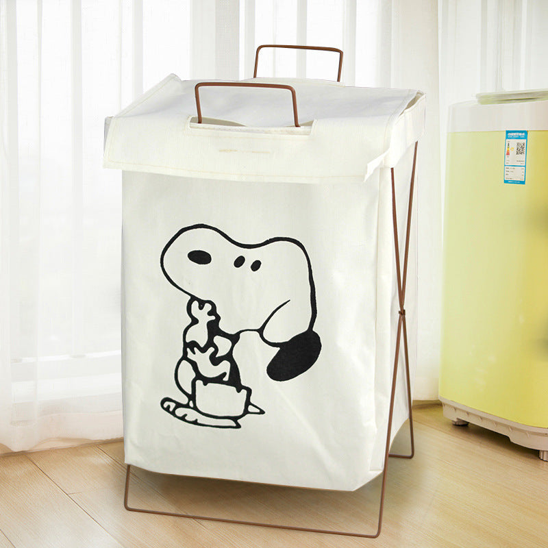 Decorative Laundry Basket with Inspiring Quotes