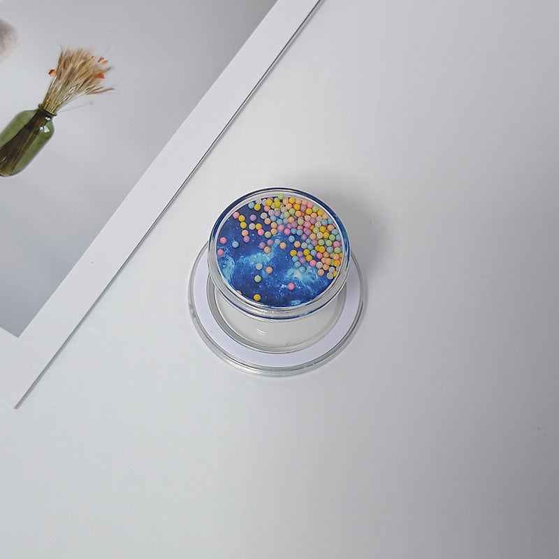 Decorative Storage Container with Polka Dot Pattern