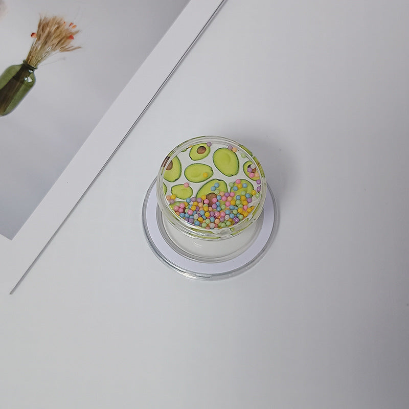 Decorative Storage Container with Polka Dot Pattern
