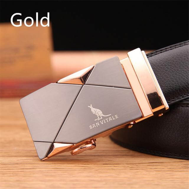 Designer Men's Leather Belt