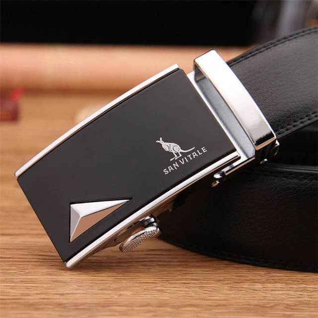 Designer Men's Leather Belt