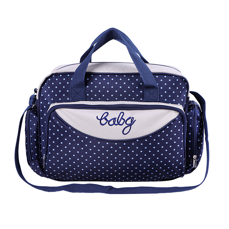 Diaper bag with practical compartments