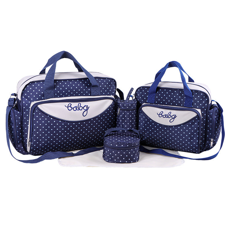 Diaper bag with practical compartments