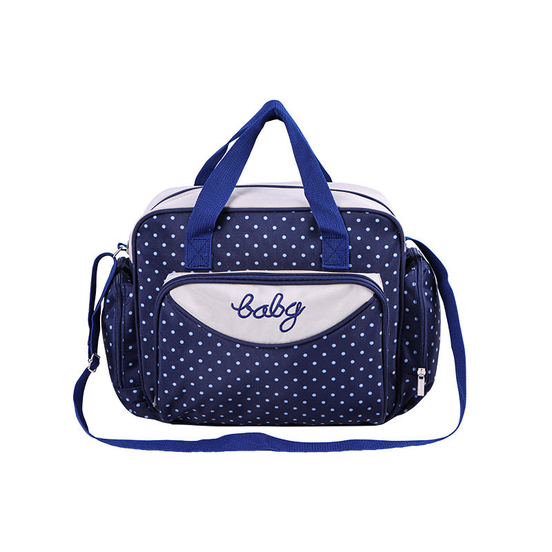 Diaper bag with practical compartments