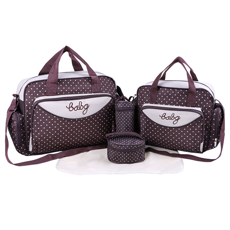 Diaper bag with practical compartments