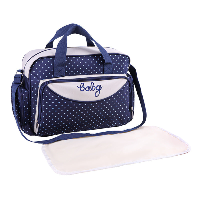 Diaper bag with practical compartments