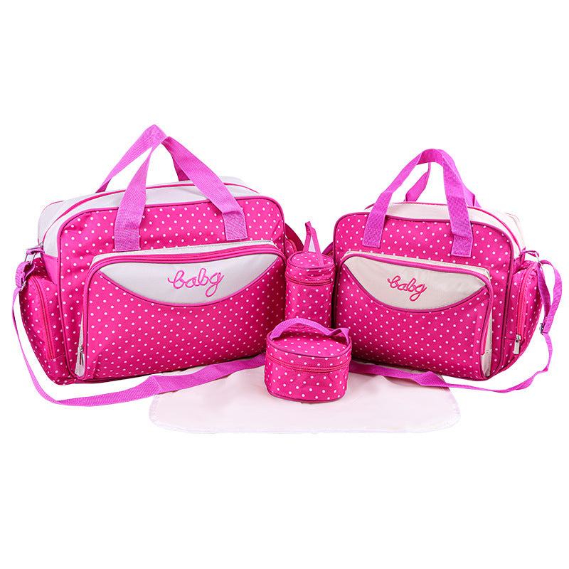 Diaper bag with practical compartments