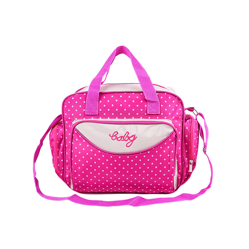 Diaper bag with practical compartments