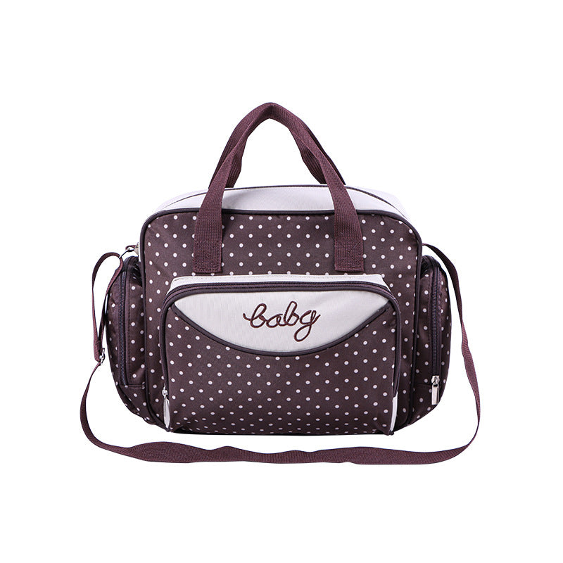 Diaper bag with practical compartments