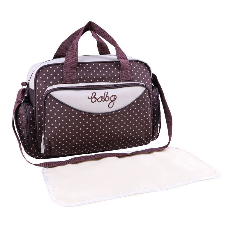 Diaper bag with practical compartments