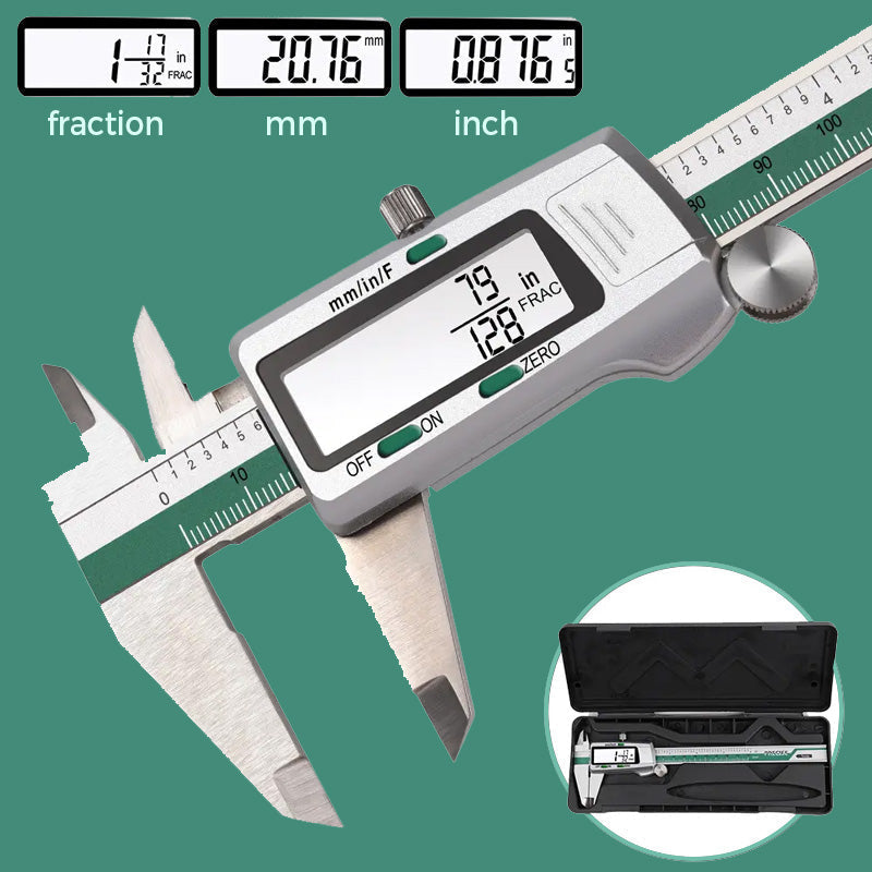 Digital Caliper with Large LCD Screen