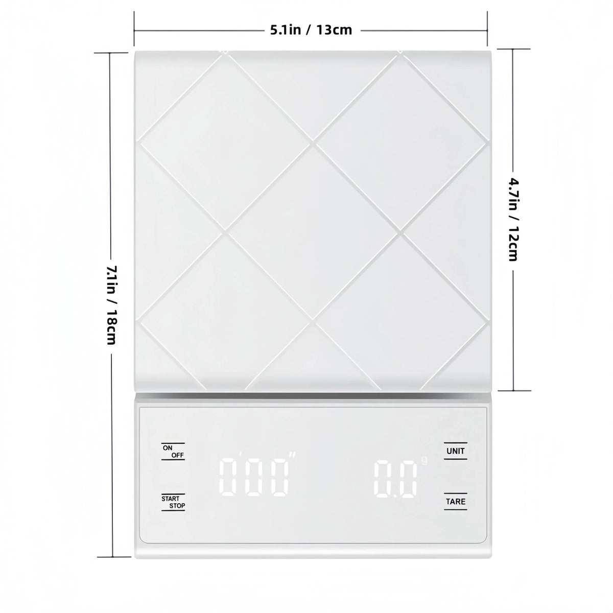 Digital Kitchen Scale for Precise Ingredient Measuring
