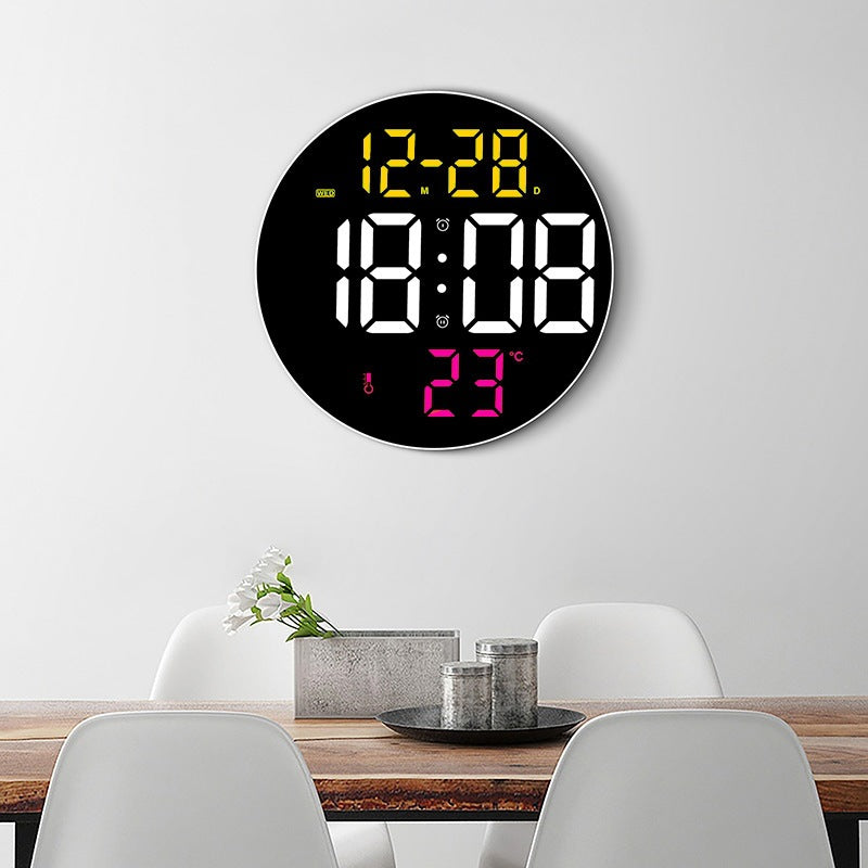Digital Multifunctional Clock with Temperature and Humidity Display