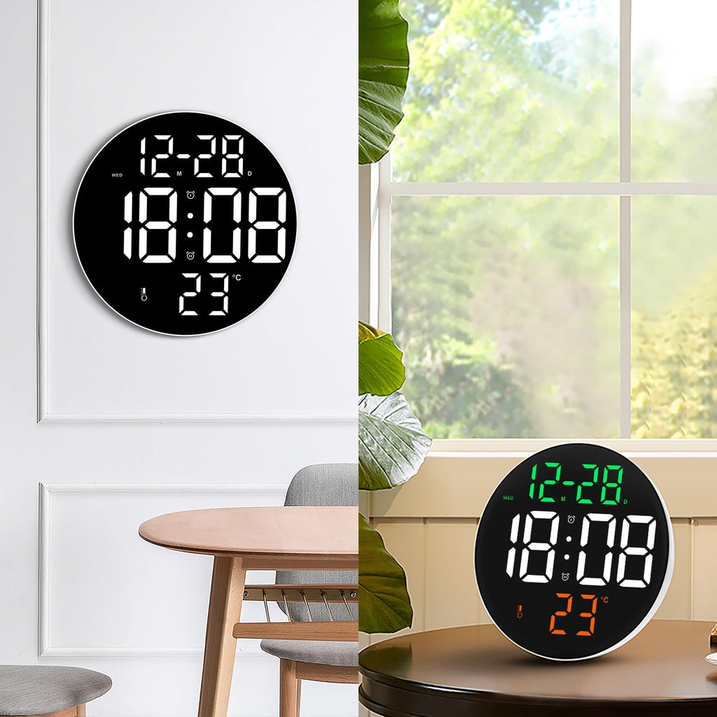 Digital Multifunctional Clock with Temperature and Humidity Display