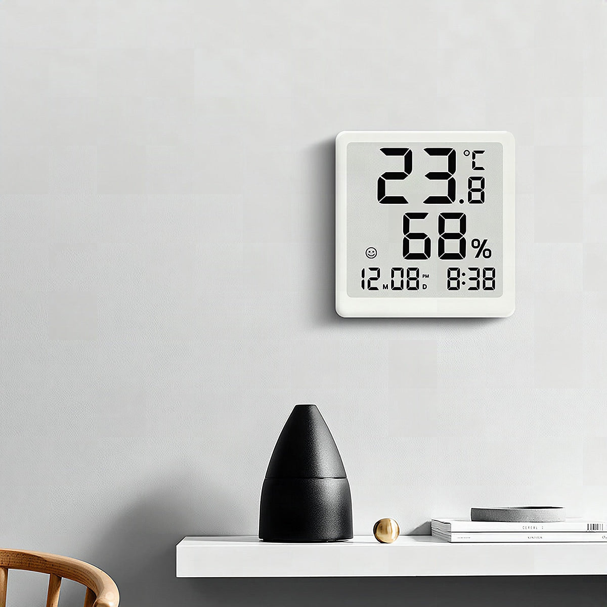 Digital Thermometer Hygrometer with Accurate Display