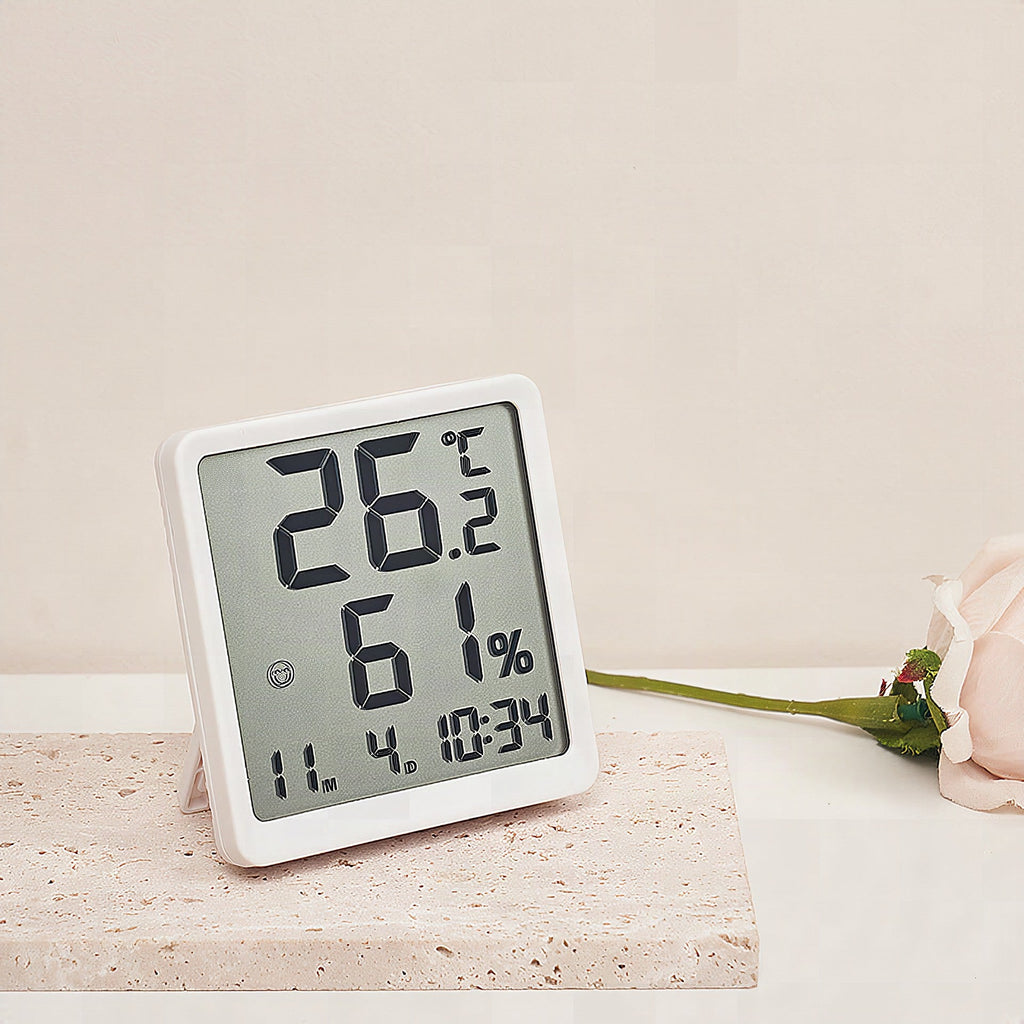 Digital Thermometer Hygrometer with Accurate Display
