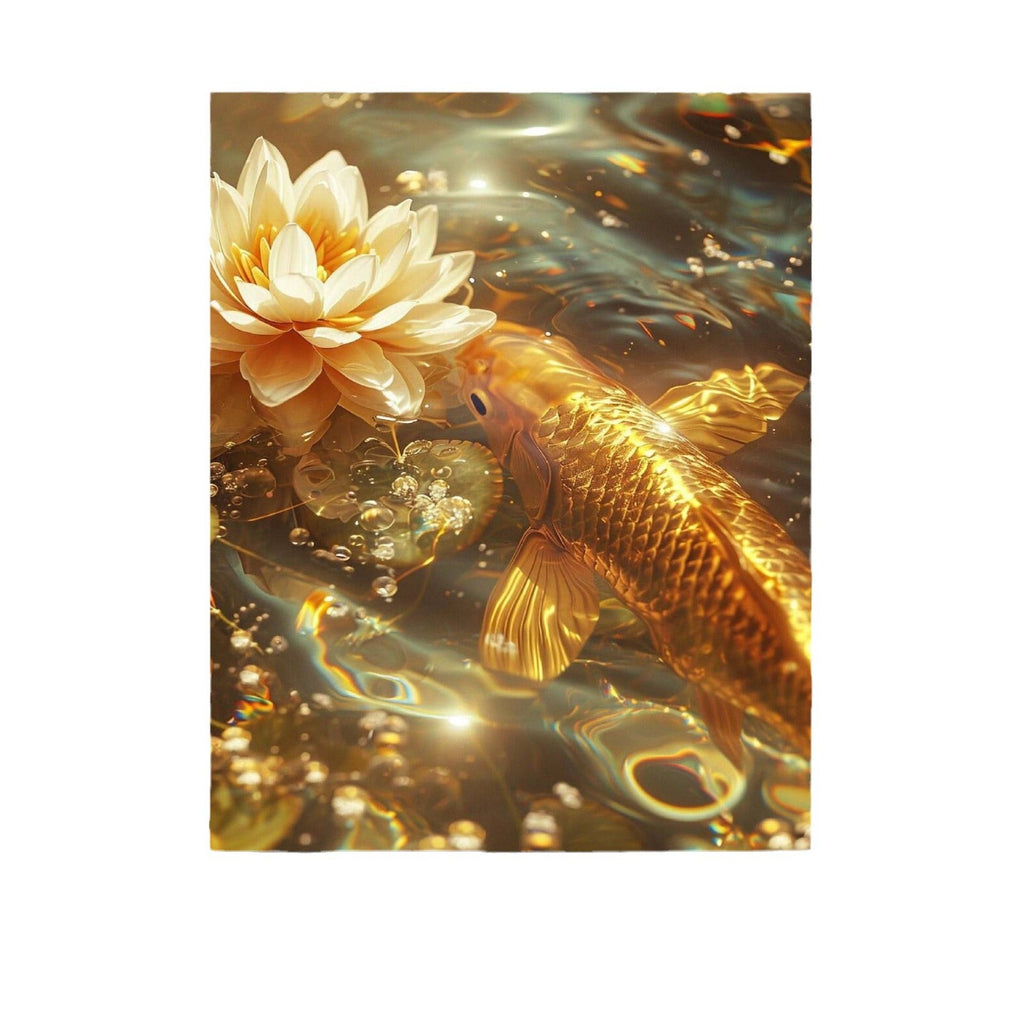 DIY Koi Fish and Water Lily Paint by Numbers Kit