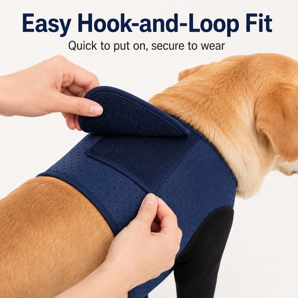 PawGuard Dual Front Leg Recovery Sleeves for Dogs - Cone-Free Anti-Lick Protection for Post-Surgery, Scratching & Sensit